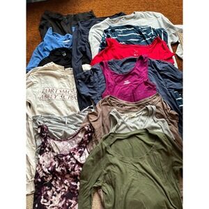 Mixed Brand Clothing Lot Women Size Medium Multi Color Good 15 Piece Bundle
